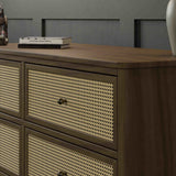Namesake Marin with Cane 6-Drawer Dresser