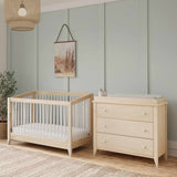 Babyletto Sprout 4-in-1 Convertible Crib with Toddler Bed Conversion Kit