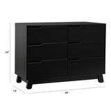 Babyletto Hudson 6-Drawer Double Dresser