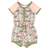 Simone Romper in Hibiscus by Miki MIette