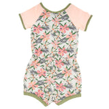 Simone Romper in Hibiscus by Miki MIette