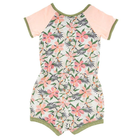 Simone Romper in Hibiscus by Miki MIette