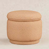 Babyletto Enoki Storage Ottoman in Velvet Checker