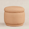 Babyletto Enoki Storage Ottoman in Velvet Checker