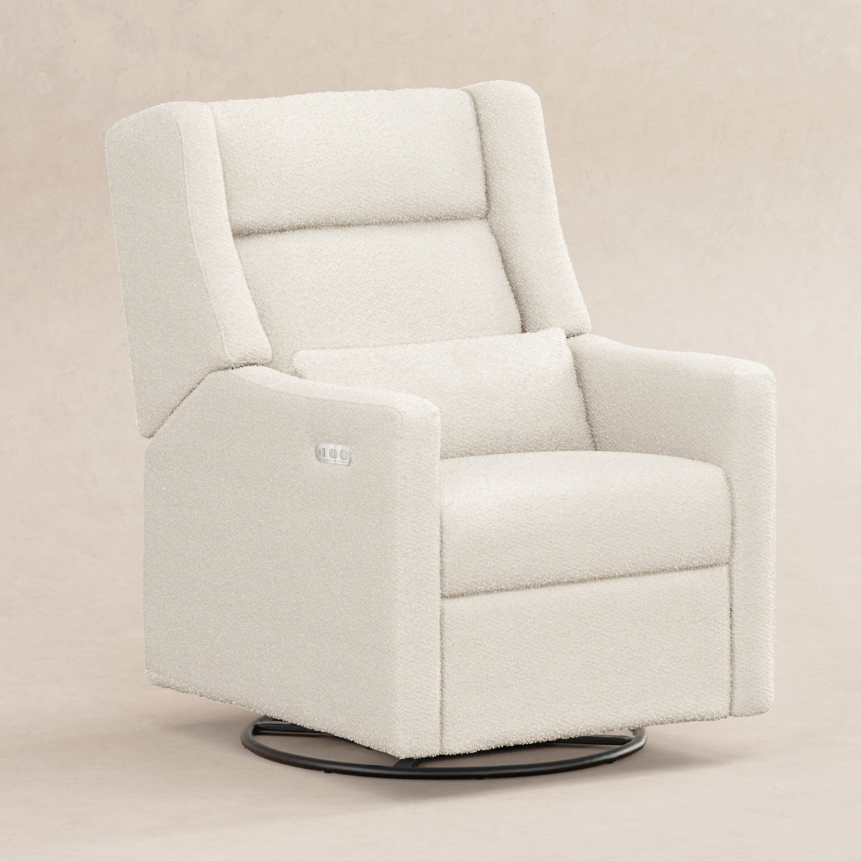 Babyletto Kiwi Plus Power Recliner and Swivel Glider with Power Adjustable Headrest and USB Port