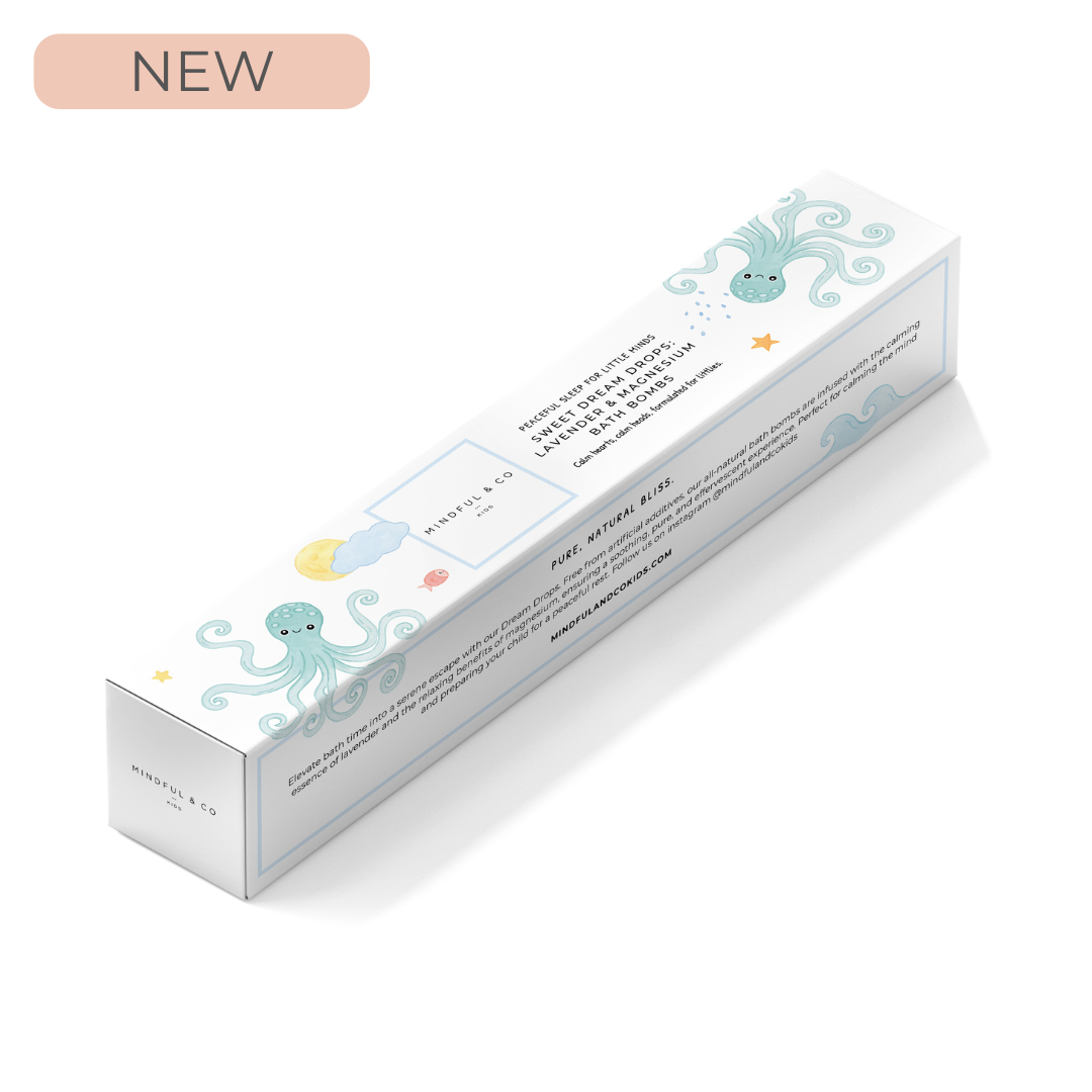 Sweet Dream Drops: Lavender & Magnesium Bath Bombs by Mindful & Co.