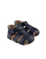 Matthew First Kicks Sandals- Navy by Robeez