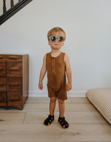 Matthew First Kicks Sandals- Navy by Robeez