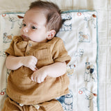 Minky/Lush Mini Blanket- Dogs by Saranoni