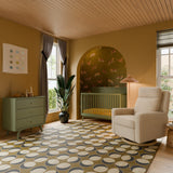 Babyletto Sigi Pro Power Recliner & Swivel Glider with Power Adjustable Headrest and Lumbar Support