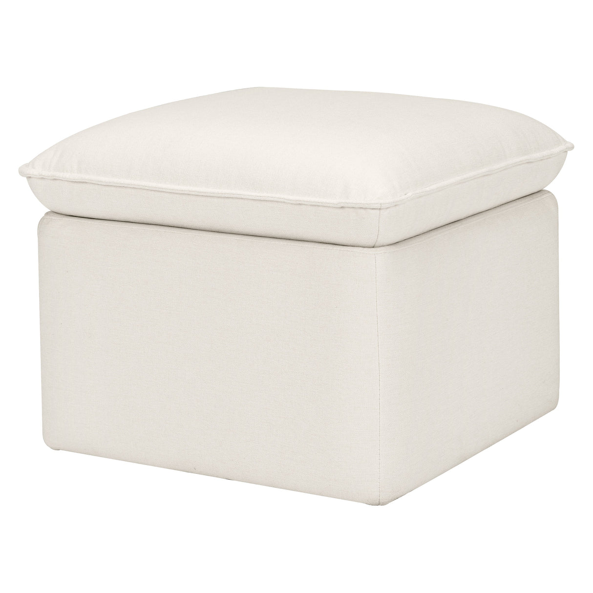 Babyletto Cali Storage Ottoman in Eco-Performance Fabric | Water Repellent & Stain Resistant