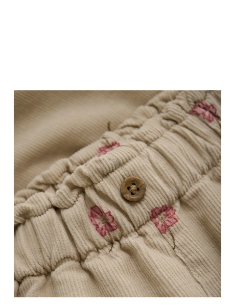 Corduroy Pants- Oxford Tan by Minymo