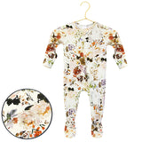 Nellie Zipper Footie by Lou Lou & Company