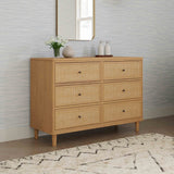 Namesake Marin with Cane 6-Drawer Dresser