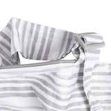 nursing cover in grey watercolor stripes by boppy