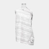 nursing cover in grey watercolor stripes by boppy