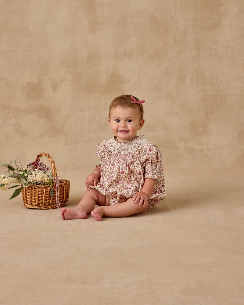 Maddie Romper | Flower Fields by Noralee