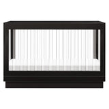 Babyletto Harlow Acrylic 3-in-1 Convertible Crib with Toddler Bed Conversion Kit