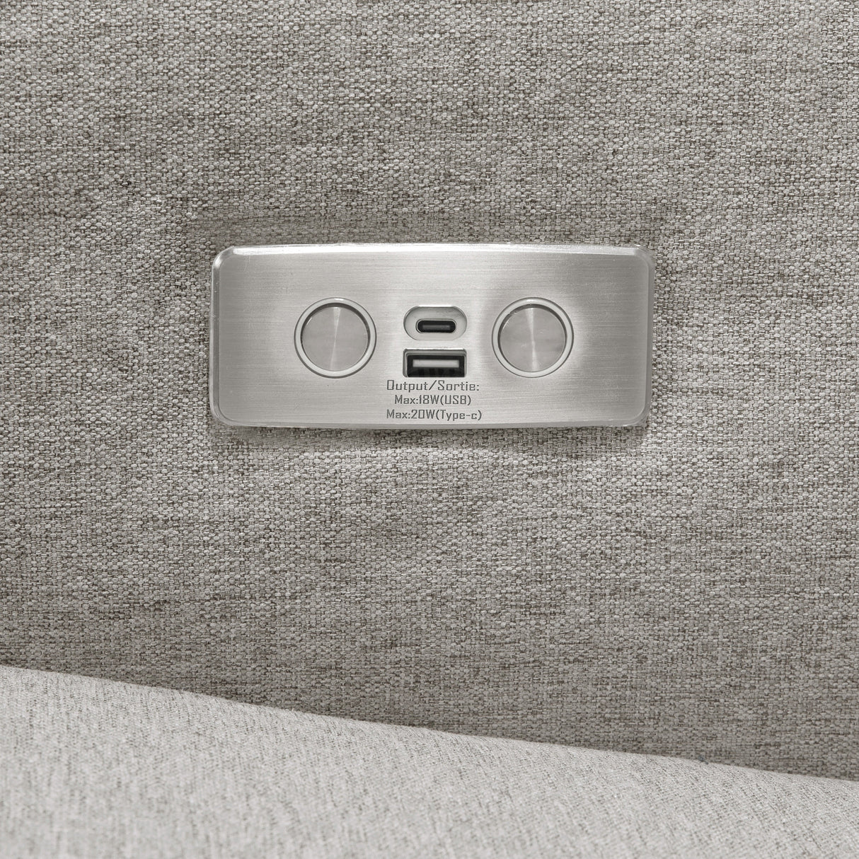 Babyletto Sigi Electronic Recliner and Glider with USB Port