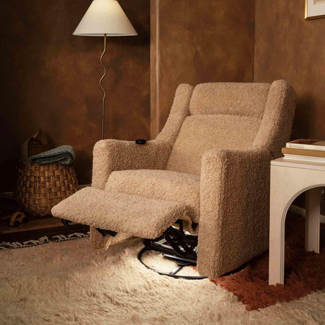 Babyletto Kiwi Deluxe Power Recliner & Swivel Glider with Heat and Massage
