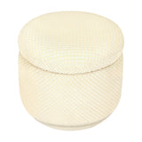 Babyletto Enoki Storage Ottoman in Velvet Checker