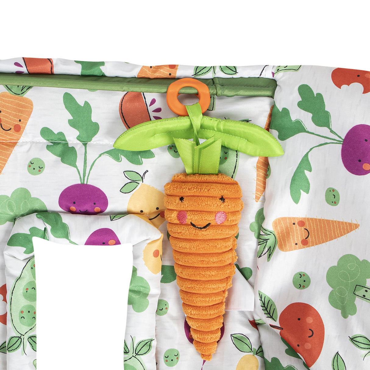 shopping cart and high chair cover in farmer's market by boppy