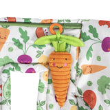 shopping cart and high chair cover in farmer's market by boppy