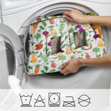 shopping cart and high chair cover in farmer's market by boppy