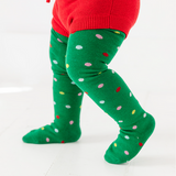 Oh Christmas Tree Knit Tights by Little Stocking Co.