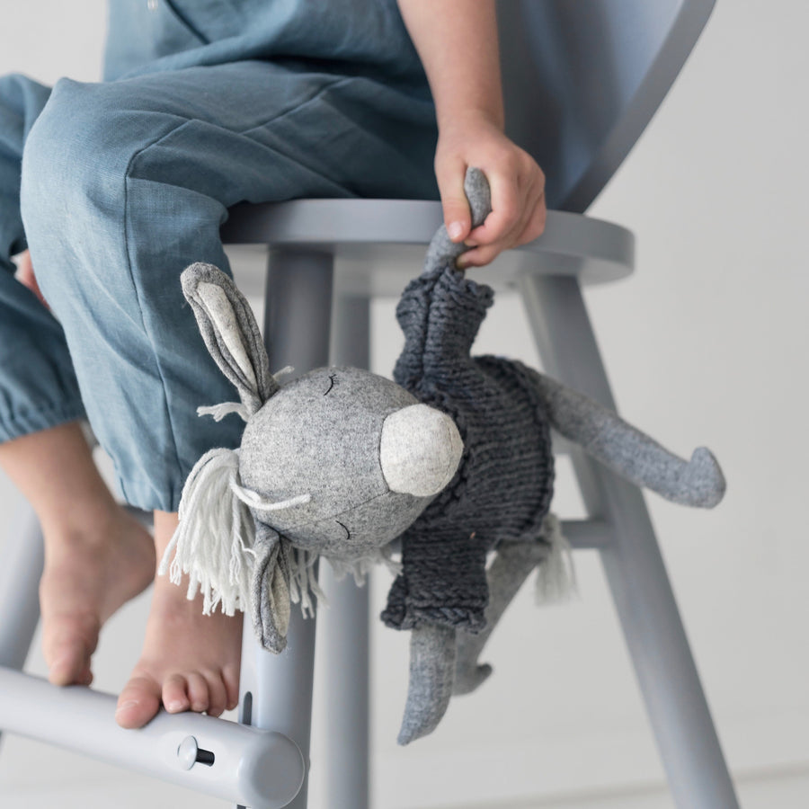 oscar donkey by and the little dog laughed