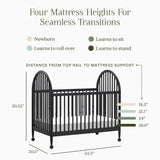Namesake Alouette 3-in-1 Convertible Spindle Crib