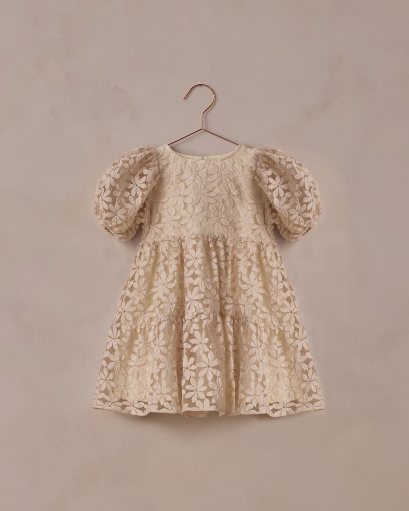Chloe Dress | Embroidered Daisy by Noralee