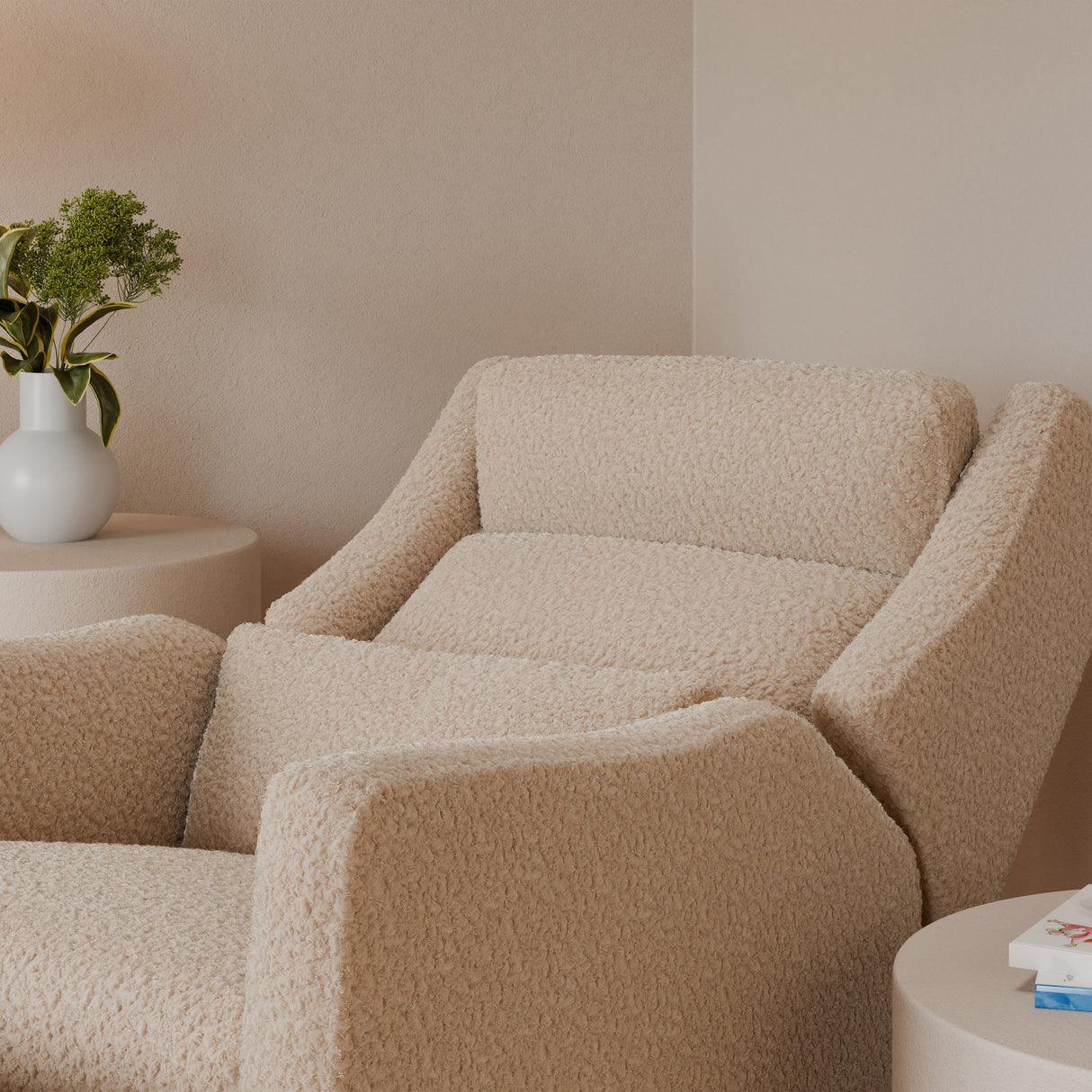 Babyletto Kiwi Plus Power Recliner and Swivel Glider with Power Adjustable Headrest and USB Port