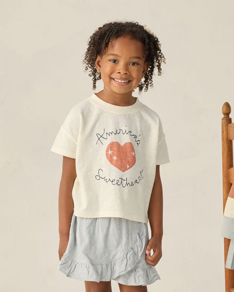 Boxy Tee || Americas Sweetheart by Rylee + Cru