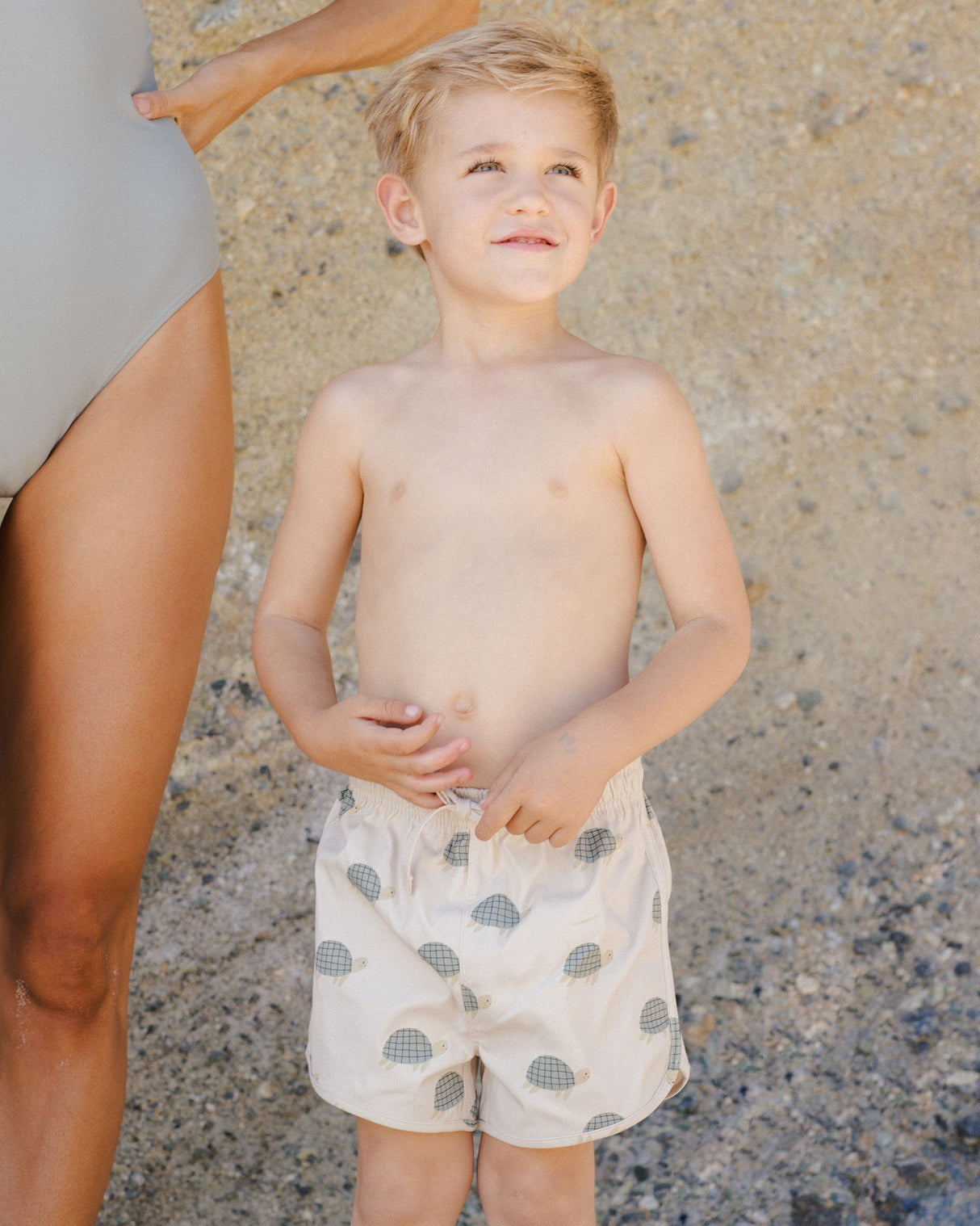 Swim Trunk || Sea Turtles by Rylee + Cru
