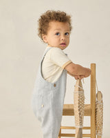 Baby Overall || Heathered Light Blue by Rylee + Cru