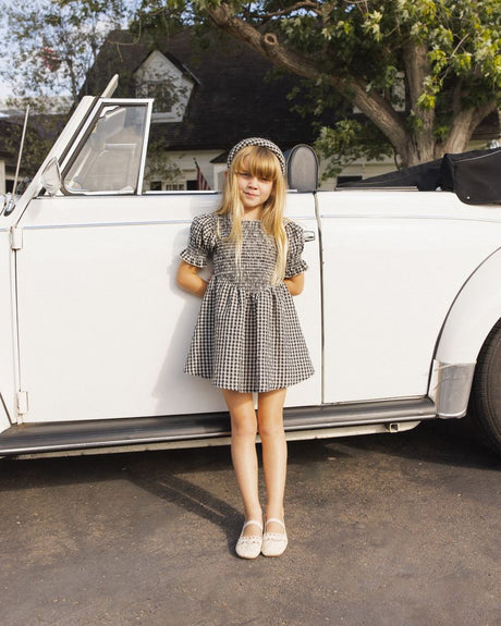 Louise Dress || Black Check by Rylee + Cru