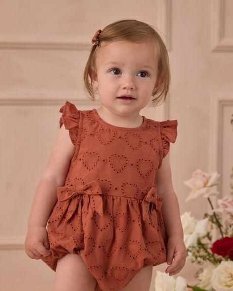 Betsy Romper | Red by Noralee
