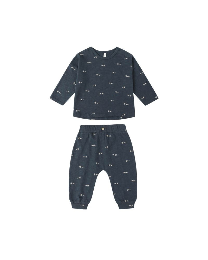 Long Sleeve Tee + Pant Set || Star by Rylee + Cru