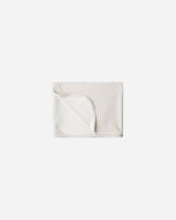 Bamboo Swaddle || Oat Gingham by Quincy Mae