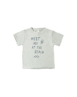 Raw Edge Tee || Meet Me At The Beach by Rylee + Cru