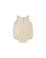 Bubble Onesie || Butterscotch Stripe by Rylee + Cru
