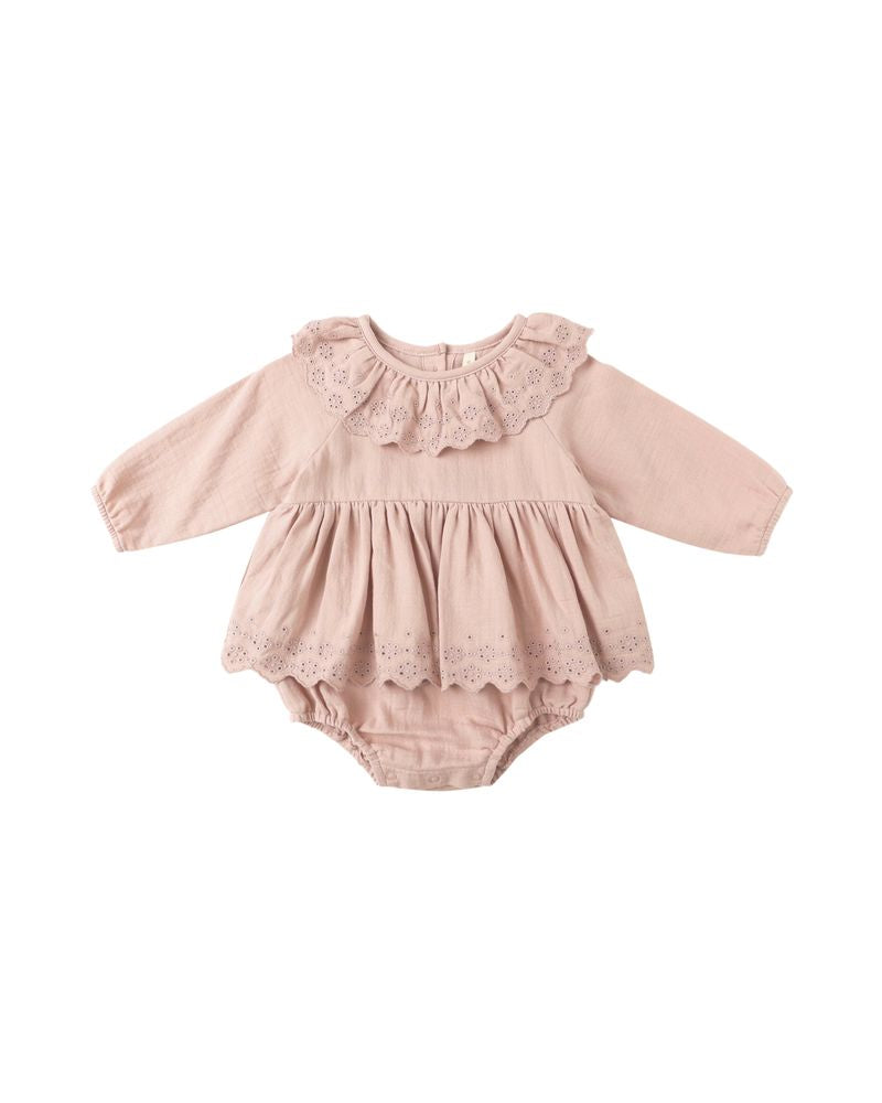 Thalia Romper || Rose by Quincy Mae