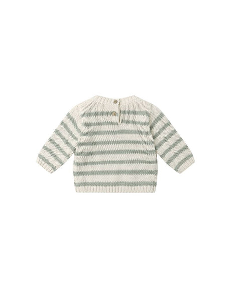 Rex Sweater || Fern Stripe by Quincy Mae
