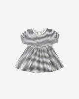 Annie Dress || Ocean Stripe by Quincy Mae