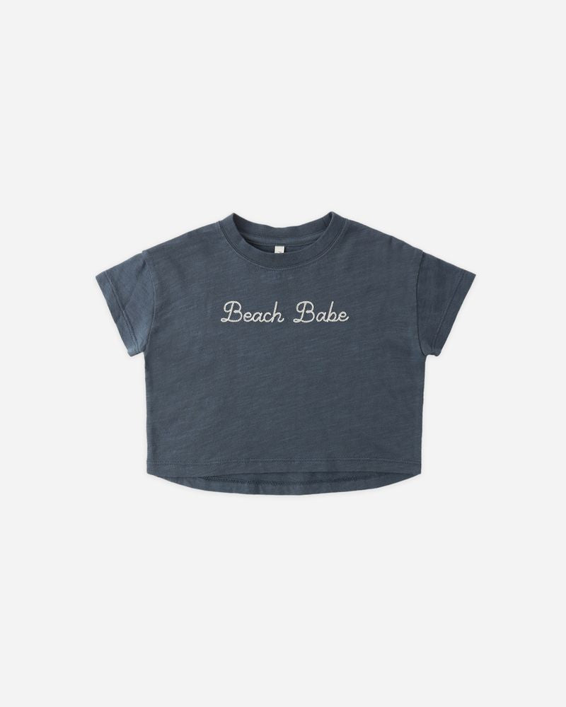 Boxy Tee || Beach Babe by Rylee + Cru