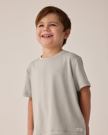 Cove Essential Tee || Heathered Seafoam by Rylee + Cru