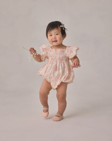 Hazel Romper | Blush English Rose by Noralee
