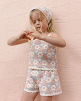 Lili Knit Set || Blue, Light Pink, Ivory by Rylee + Cru