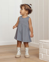 Rain Boots || Blue Floral by Quincy Mae